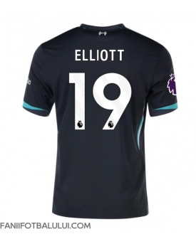 Liverpool Harvey Elliott #19 Tricou Fotbal Replică 2024-25 Barbati Deplasare